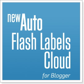 New Easy Install Flash Animated Label Cloud Widget For Blogger