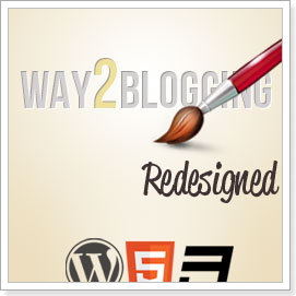 Way2Blogging Redesigned